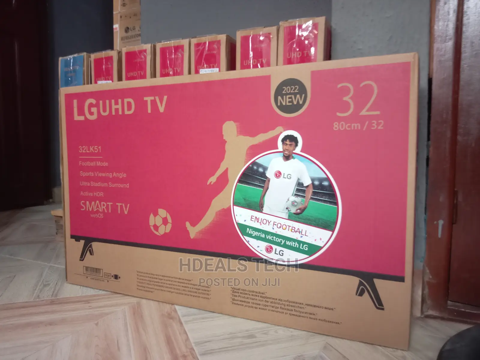 Original LG 32-Inches UHD Smart TV, Youtube/Netflix, 32LK51.