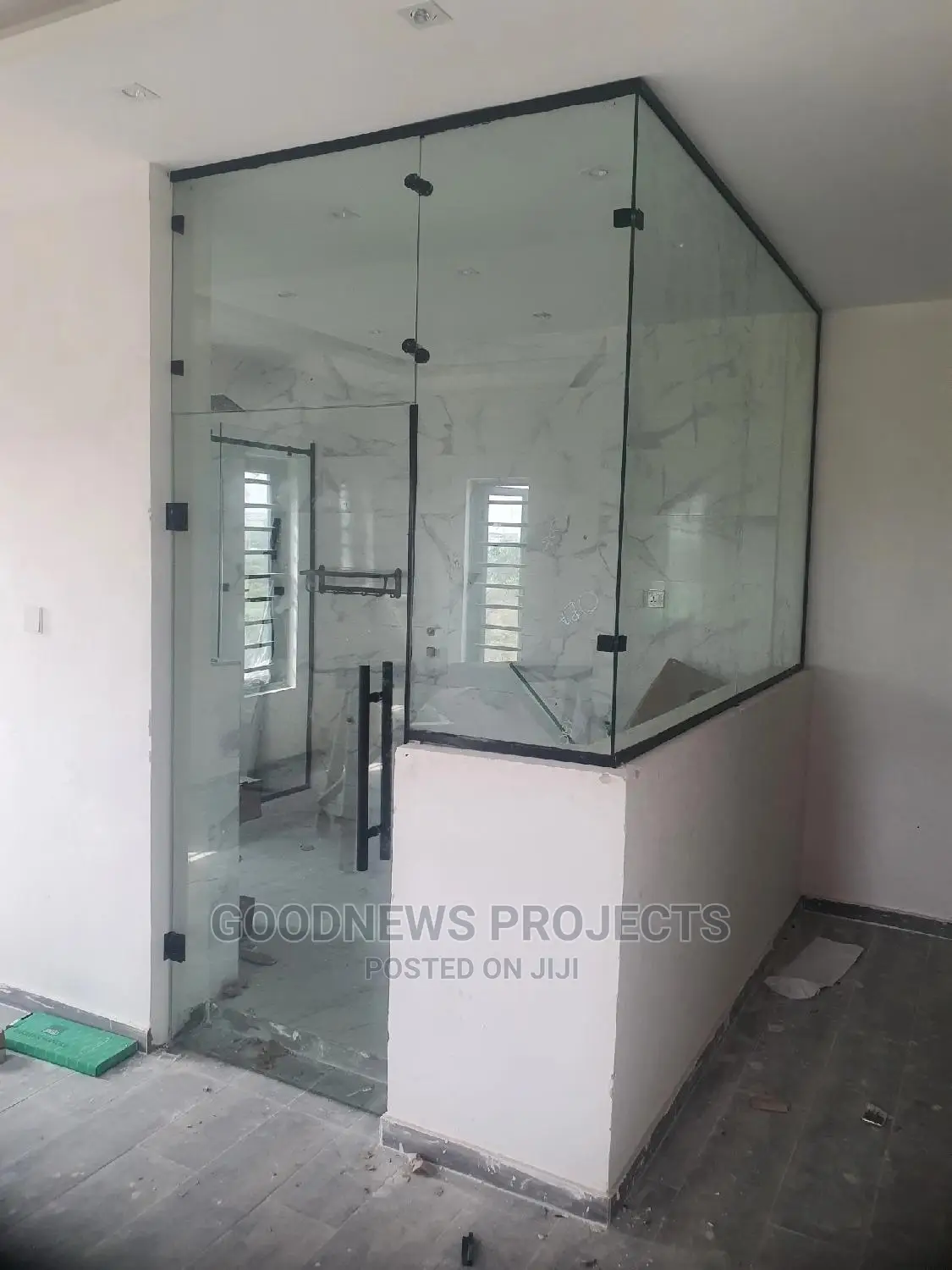 Bathroom Glass Partitioning