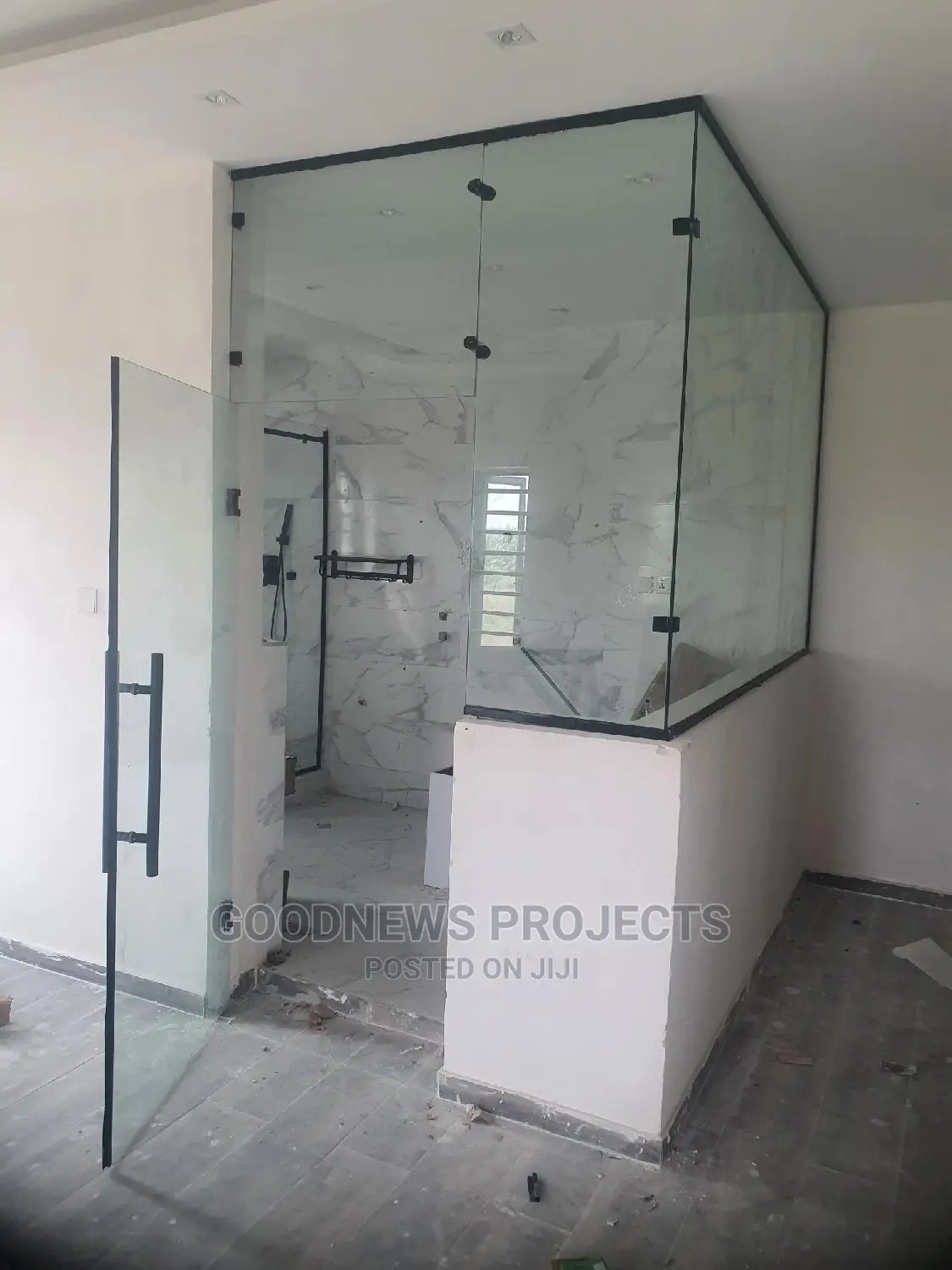Bathroom Glass Partitioning