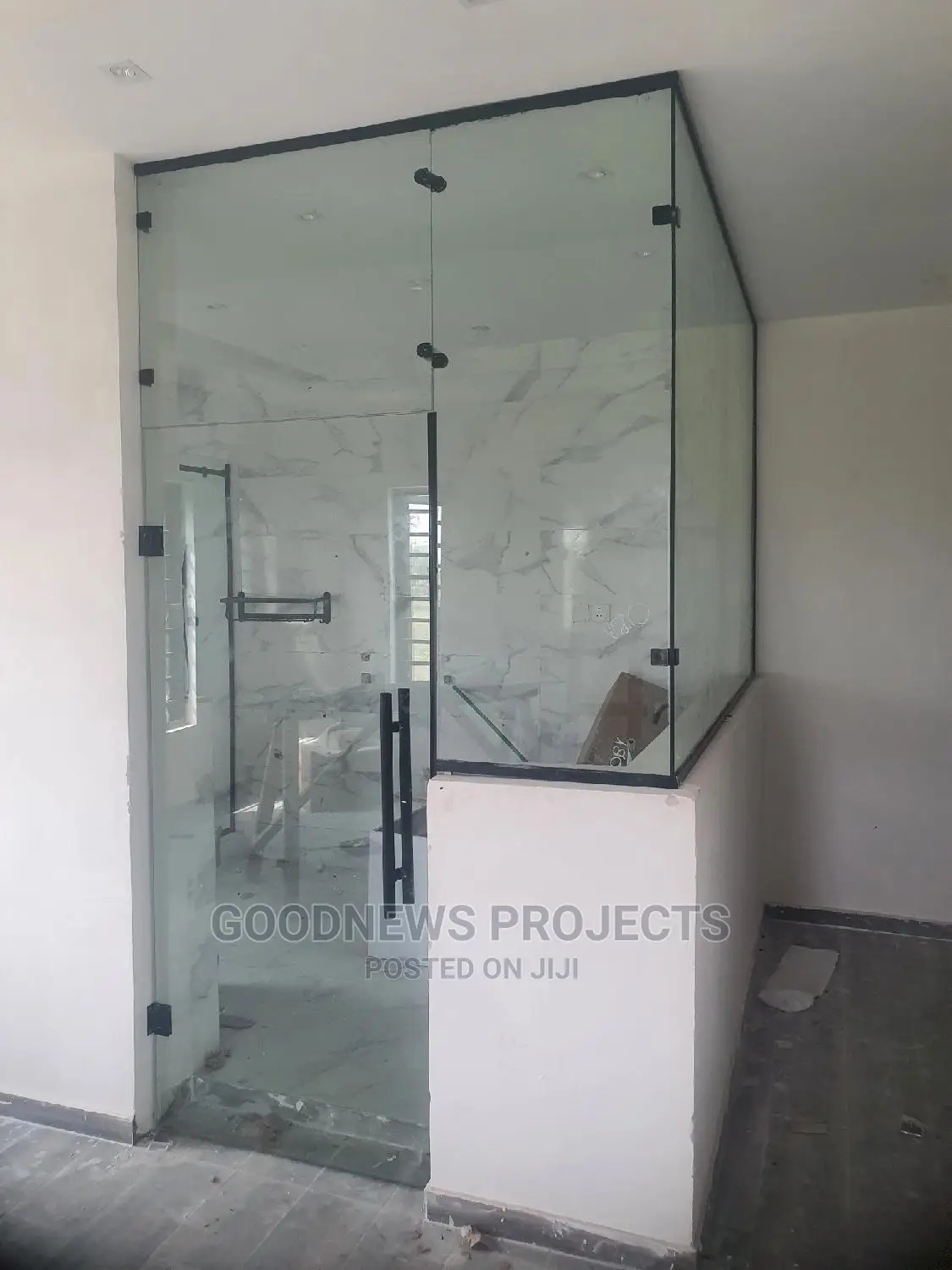 Bathroom Glass Partitioning