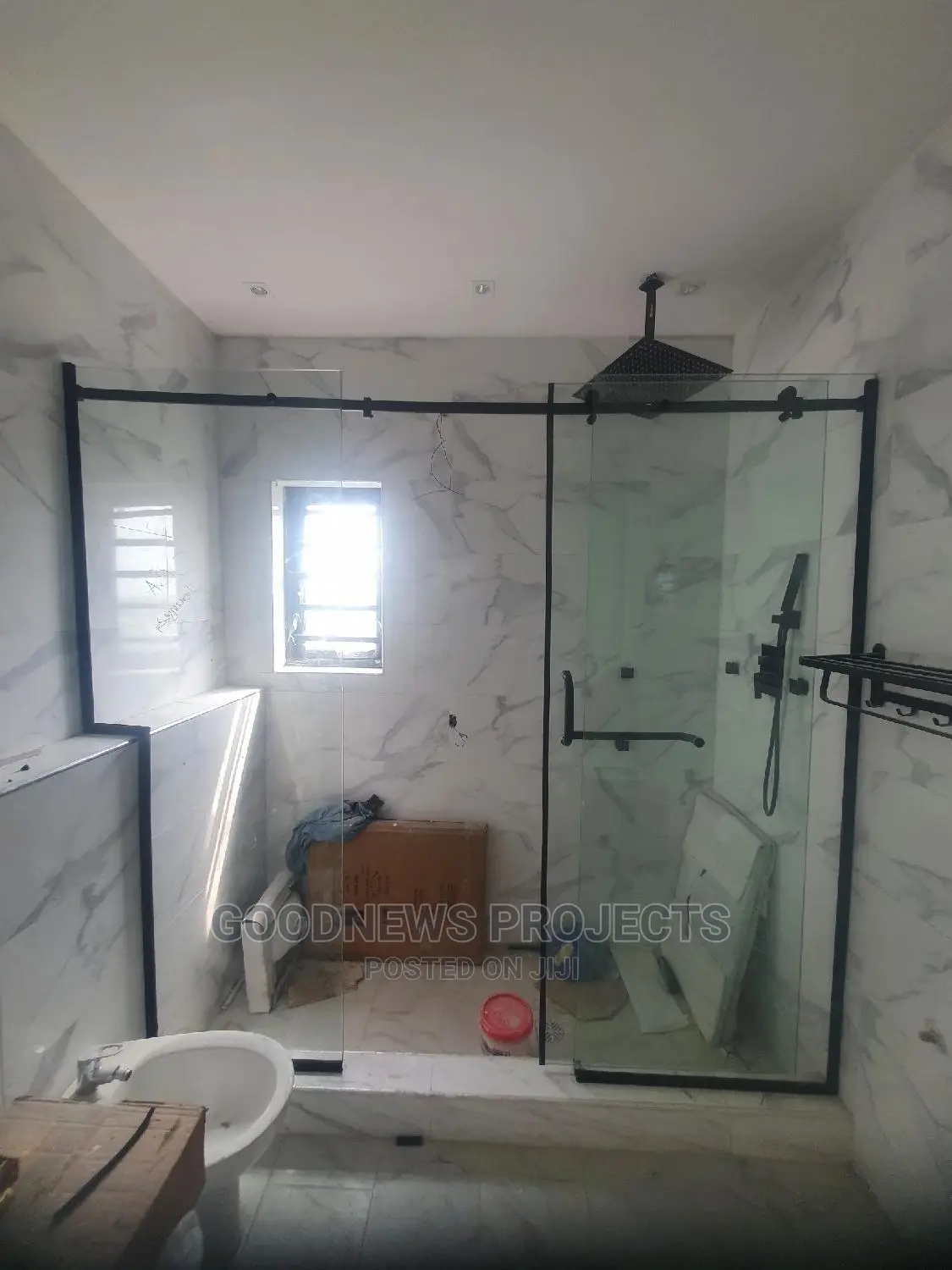 Bathroom Shower Glass Partition