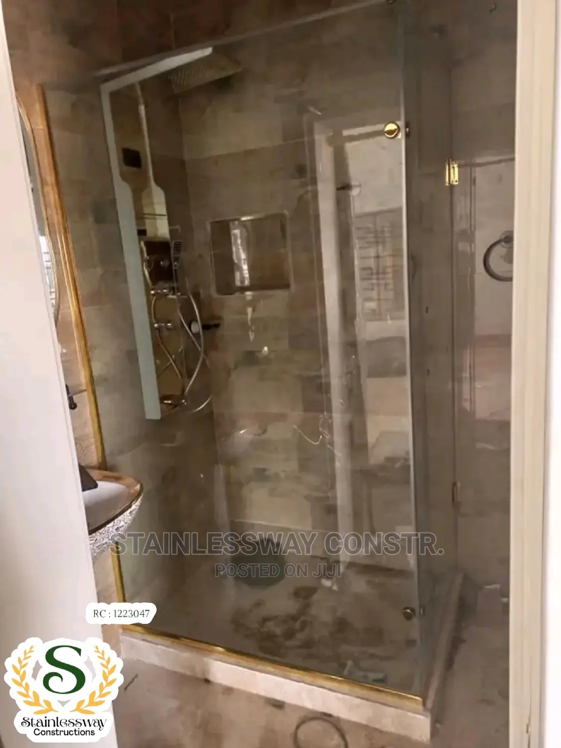 Shower Glass Cubicle Spectacular Bathroom In