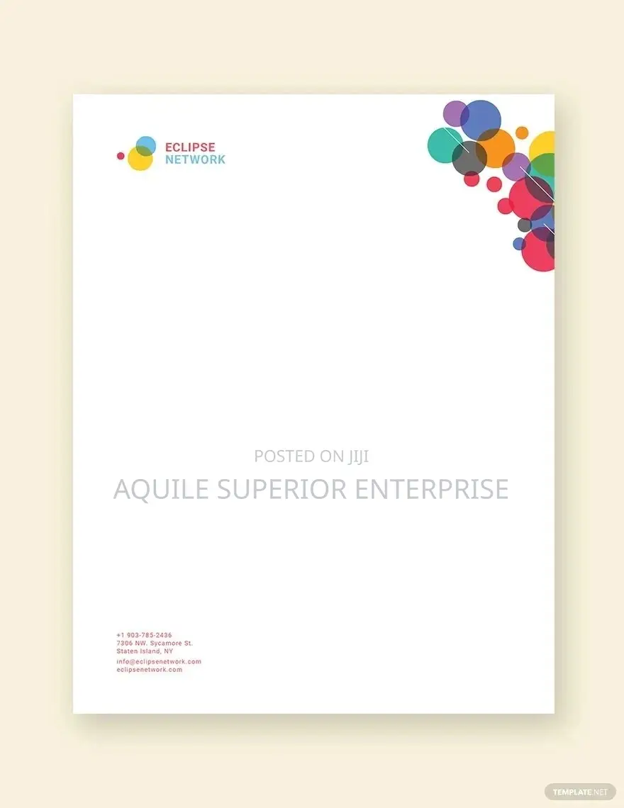 Letter Head Paper Printing