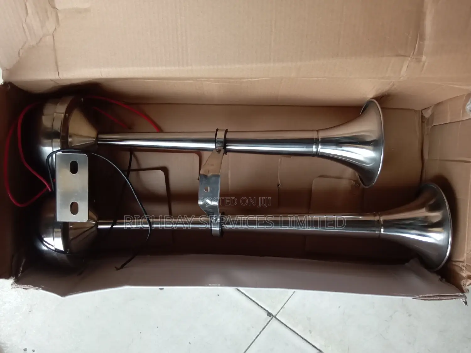 24V Horn Marine Boat/ Truck Dual Stainless Steel Horn
