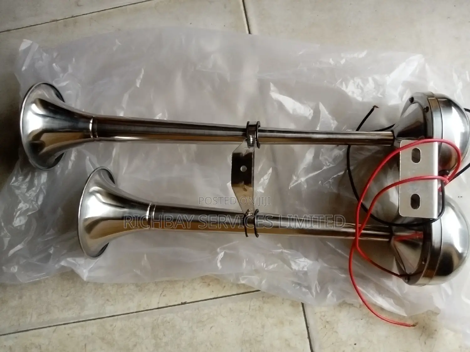24V Horn Marine Boat/ Truck Dual Stainless Steel Horn