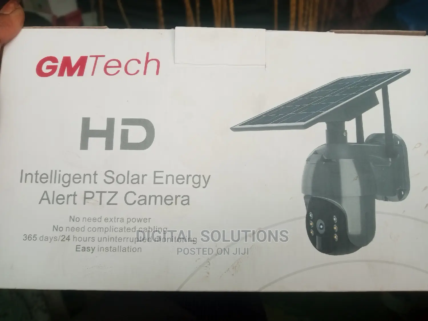Intelligent Solar Energy Alert PTZ Camera