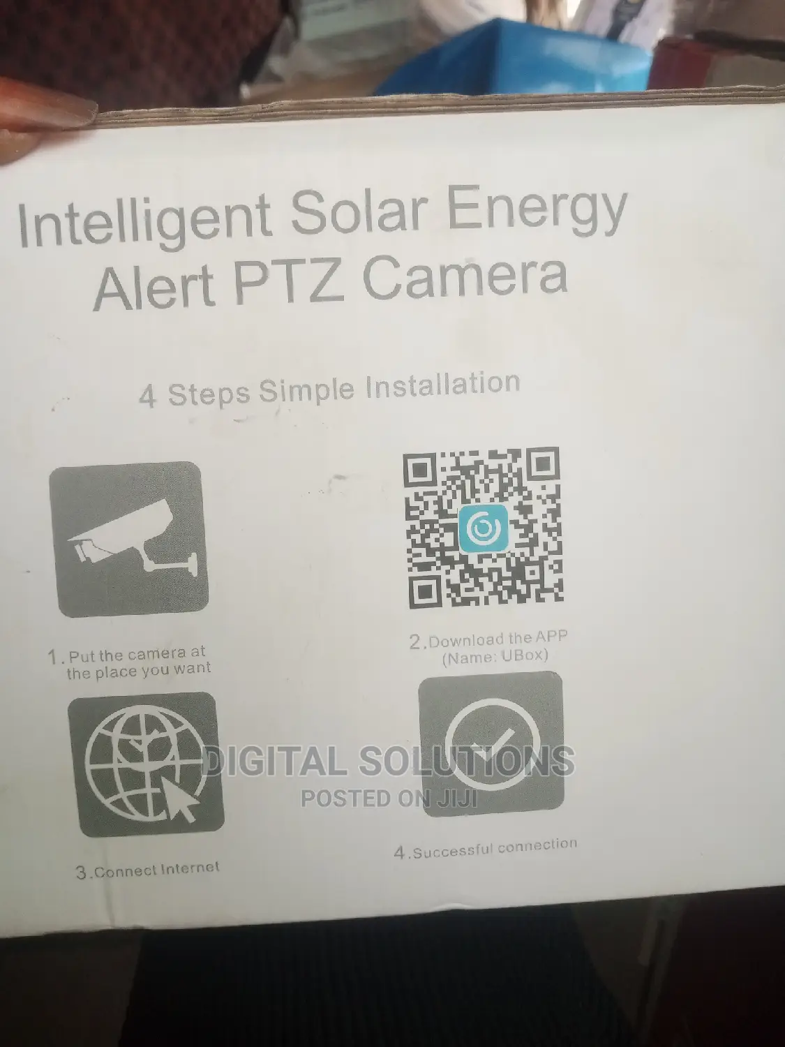 Intelligent Solar Energy Alert PTZ Camera