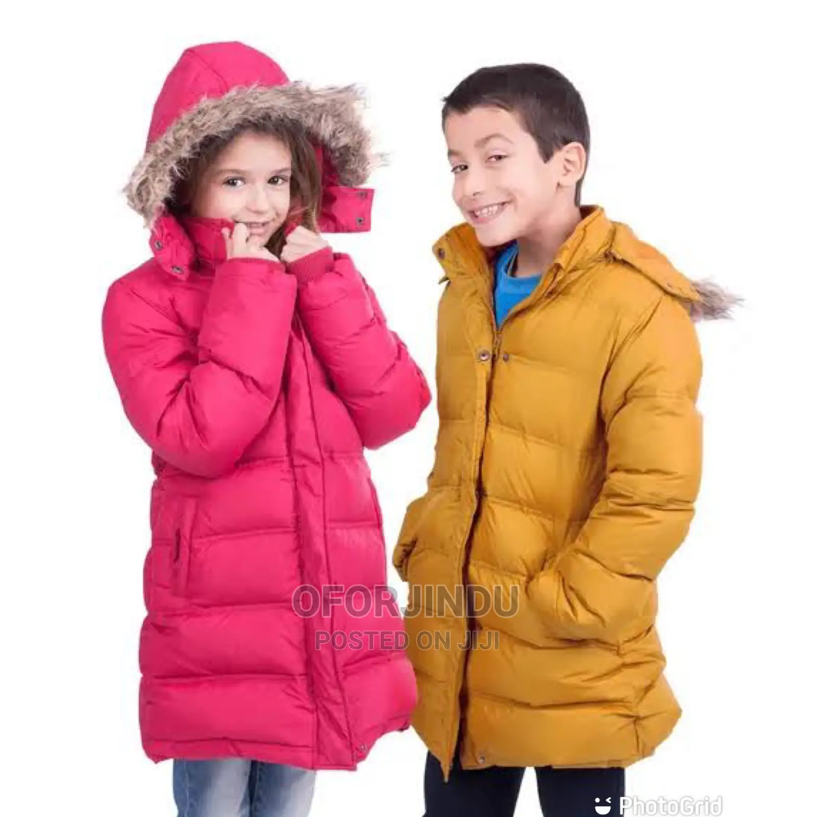 Children Winter Jacket Foreign Used Original