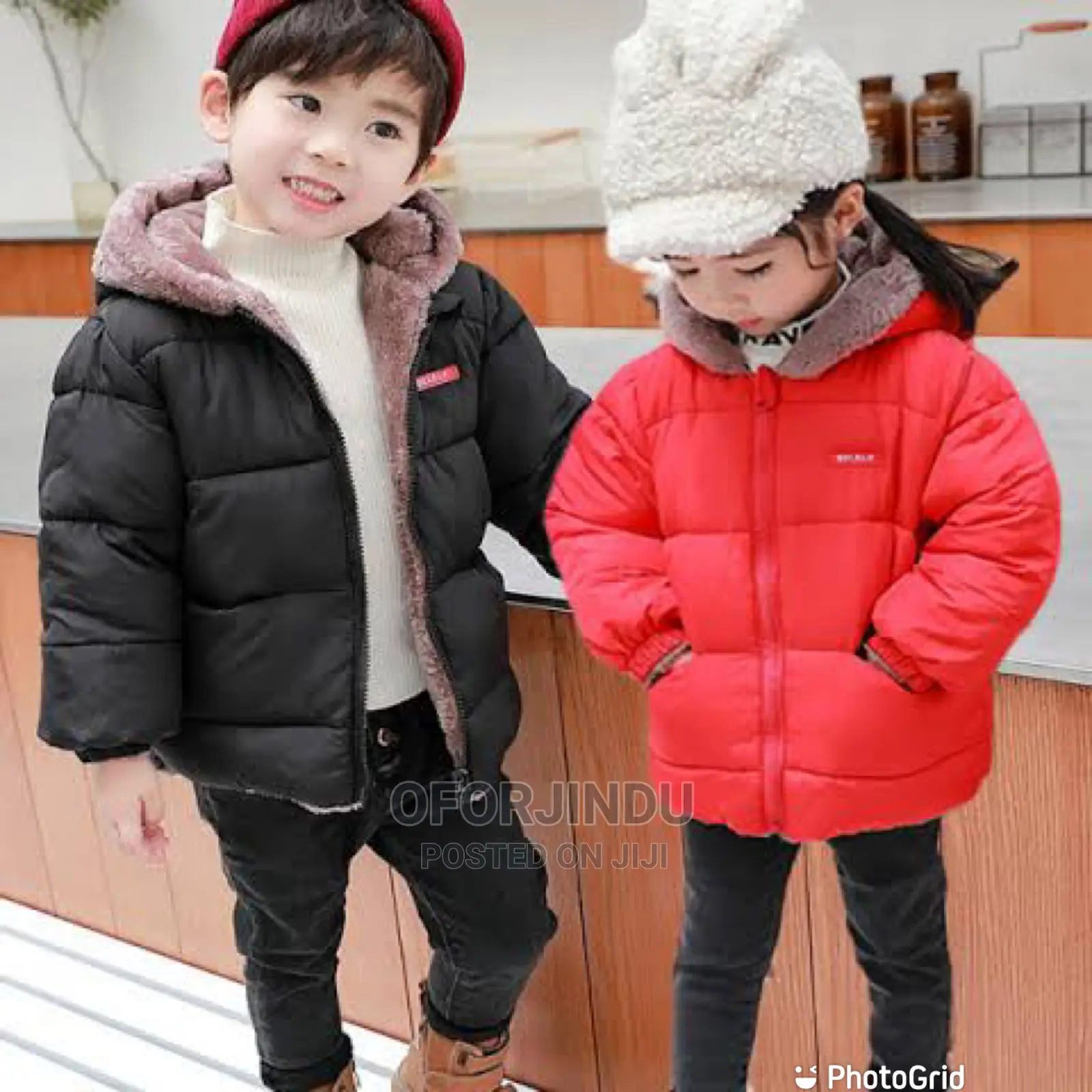 Children Winter Jacket Foreign Used Original