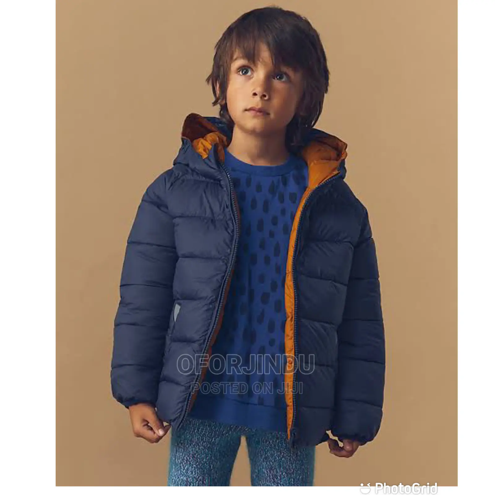 Children Winter Jacket Foreign Used Original