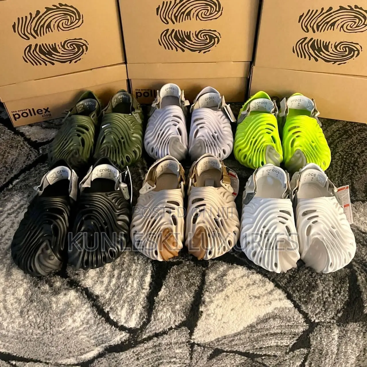 Original Salehe Bembury X Crocs Pollex Clogs Collection