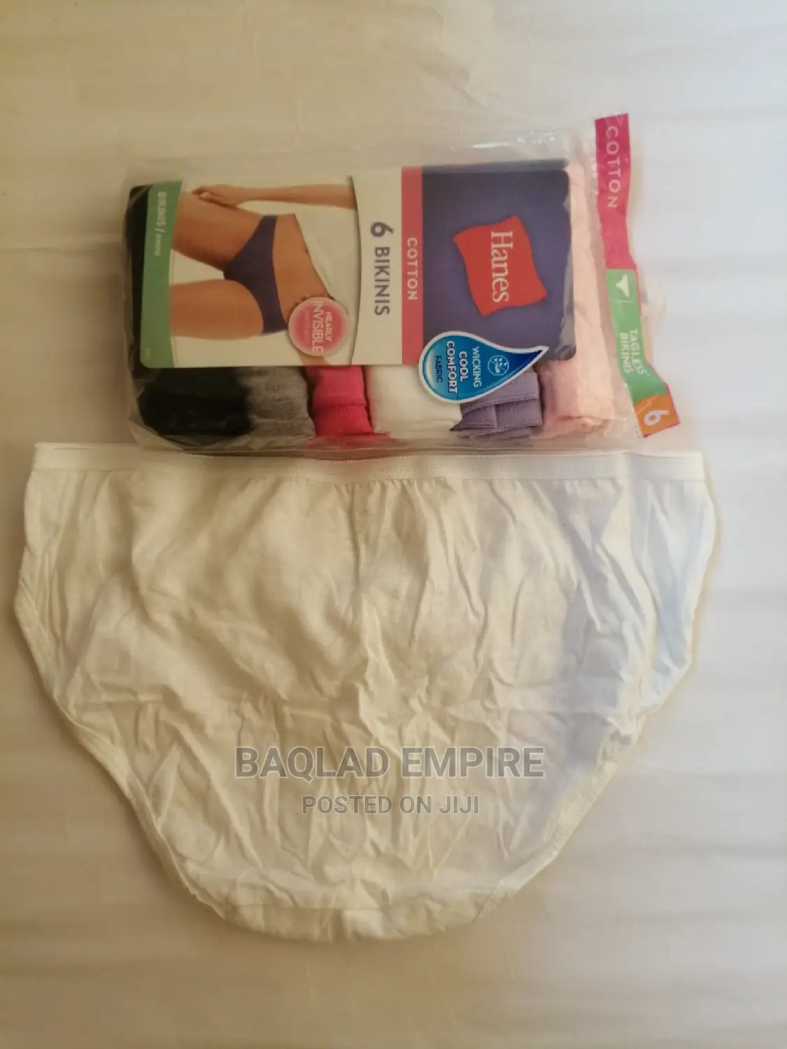 Ladies Pure Cotton Panties (Set of 6)