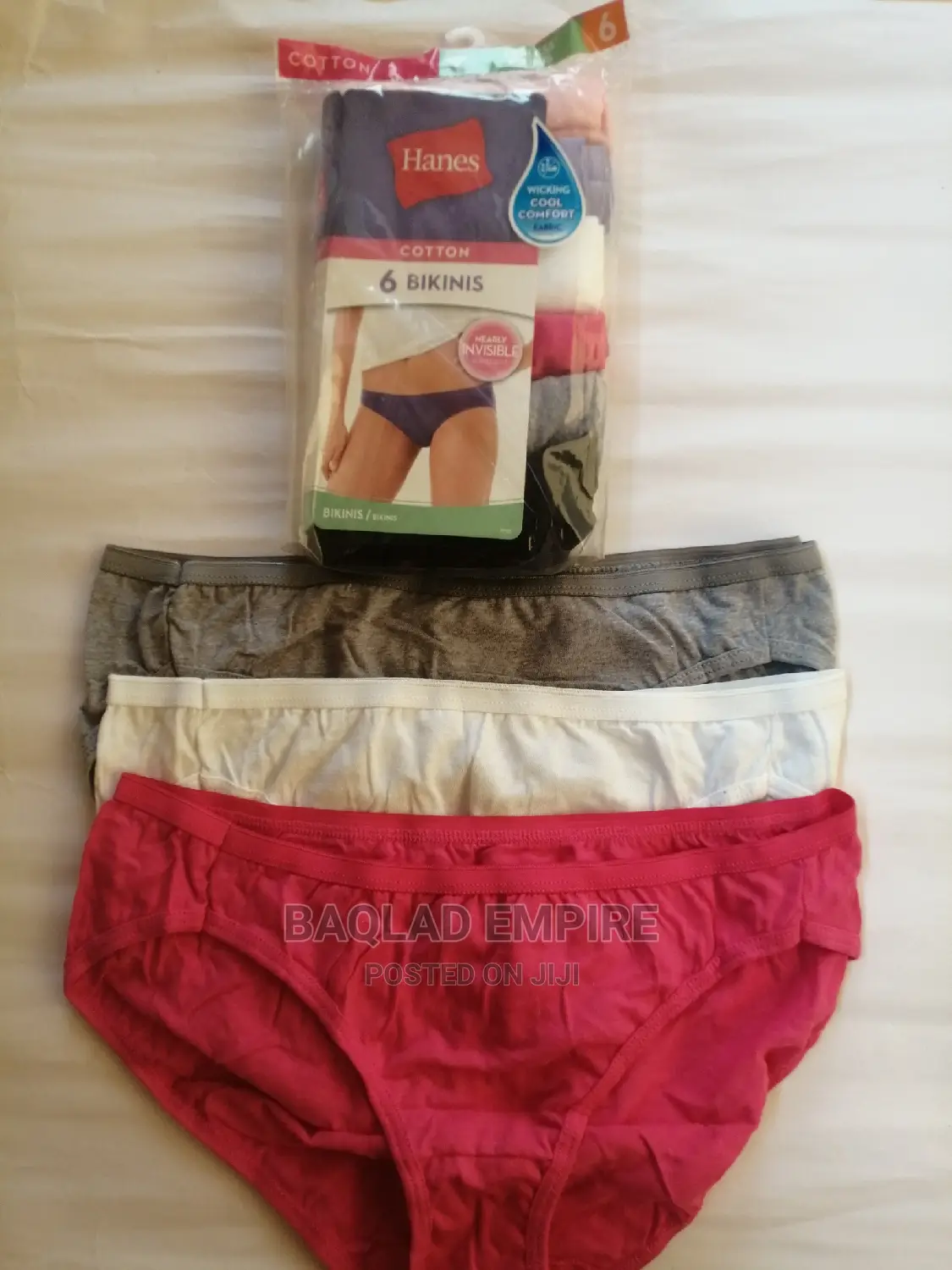 Ladies Pure Cotton Panties (Set of 6)