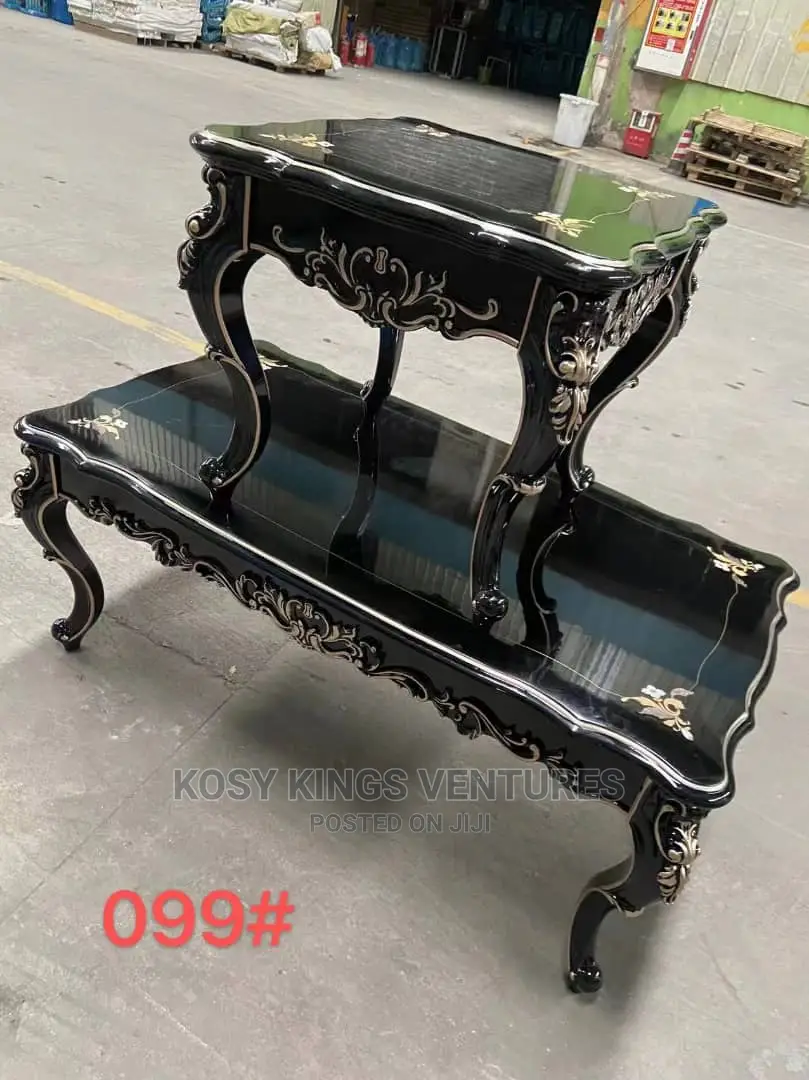 Imported Royal Centre Table With Two Side Stools