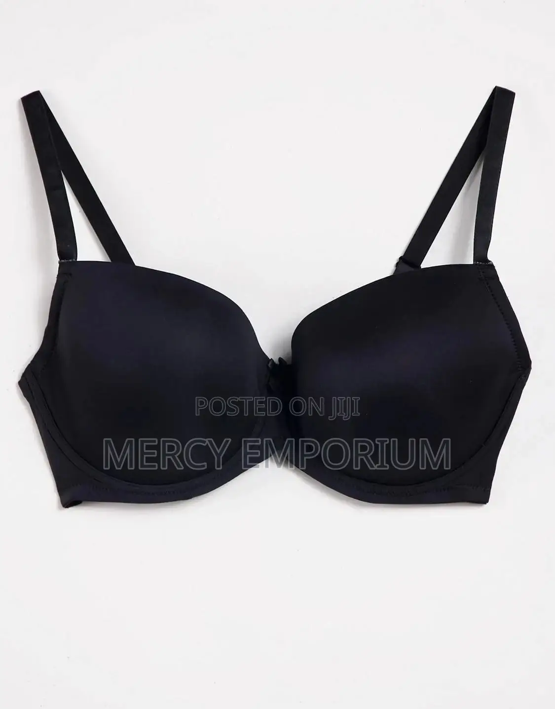 Size 40F Bra Black Bra, Wired and Foam Paded Black Bra