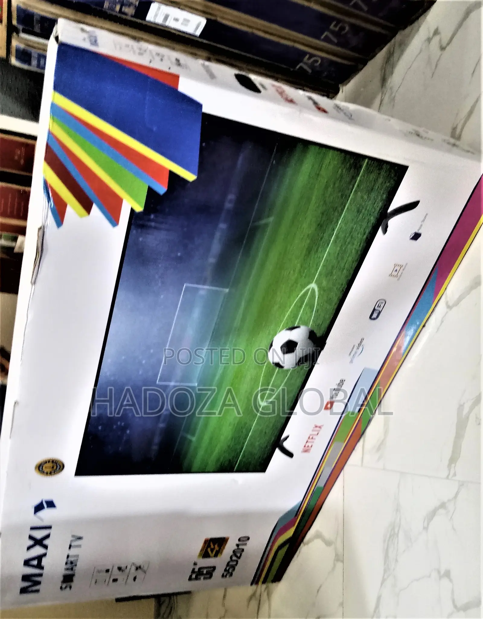 Maxi 55inches HDMI ,Uhd,Smart TV Wireless