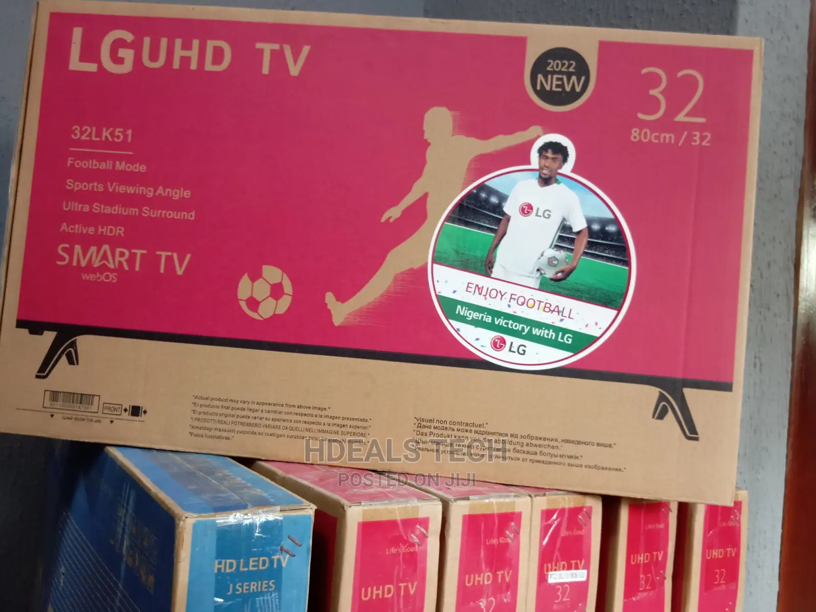 Latest LG 32-Inch UHD Smart TV, Netflix/Youtube, 32LK51.