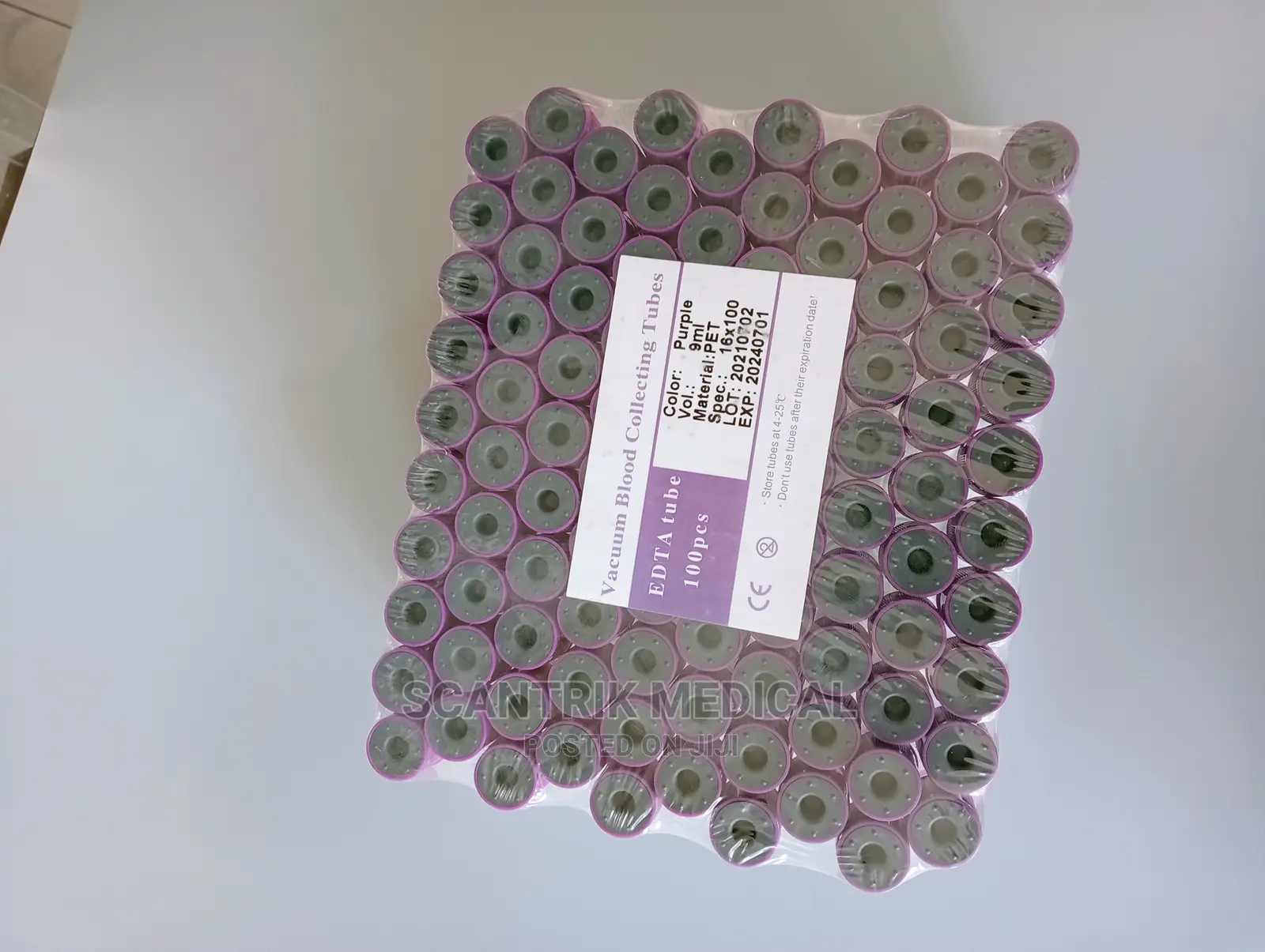 EDTA Tube Use for Clinical
