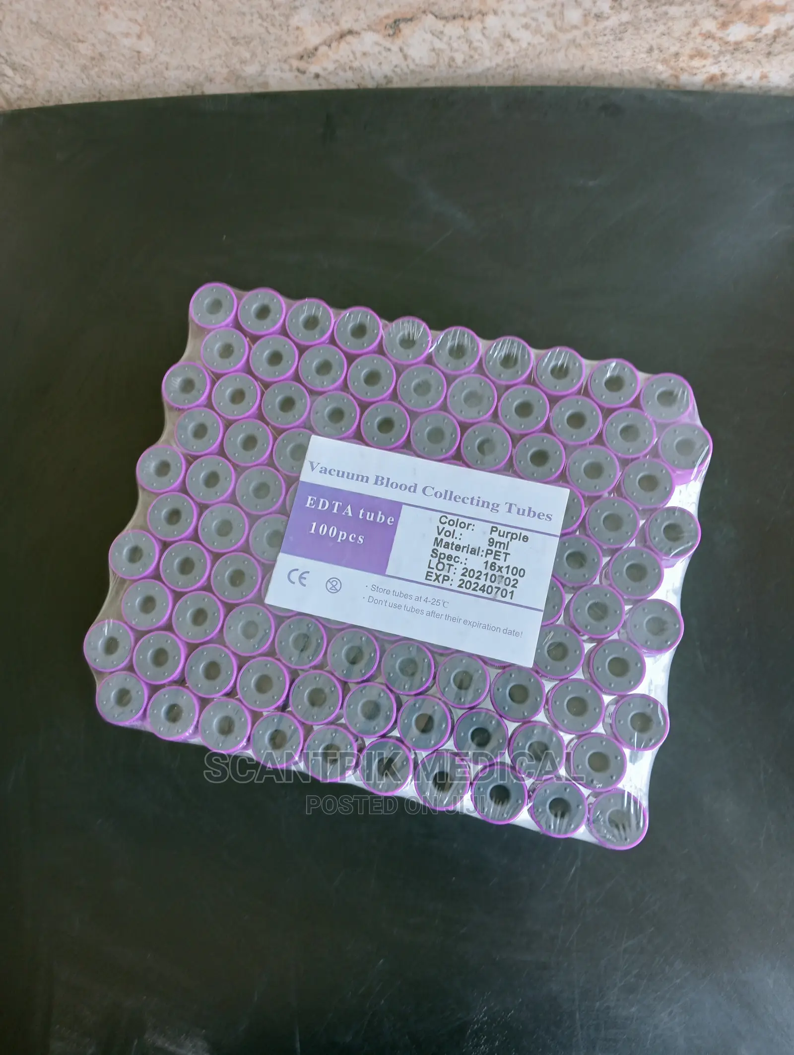 EDTA Tube for Laboratory