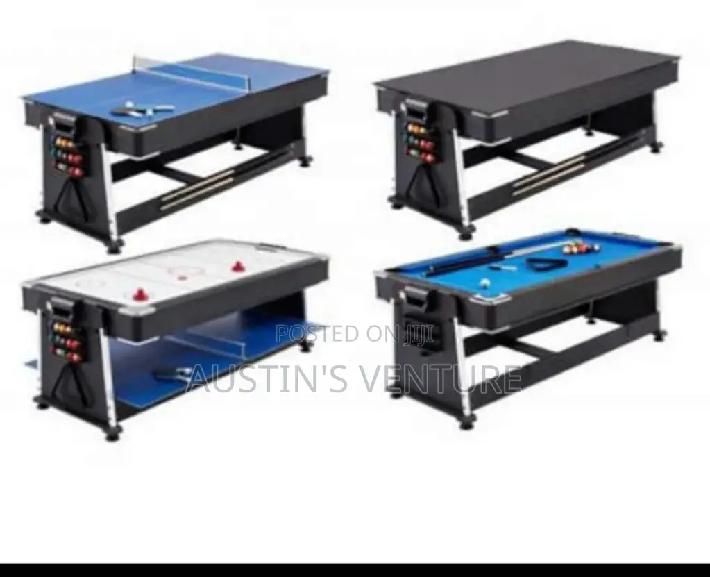 Brand New 3in1snooker Table With Air Hockey And Table Tennis