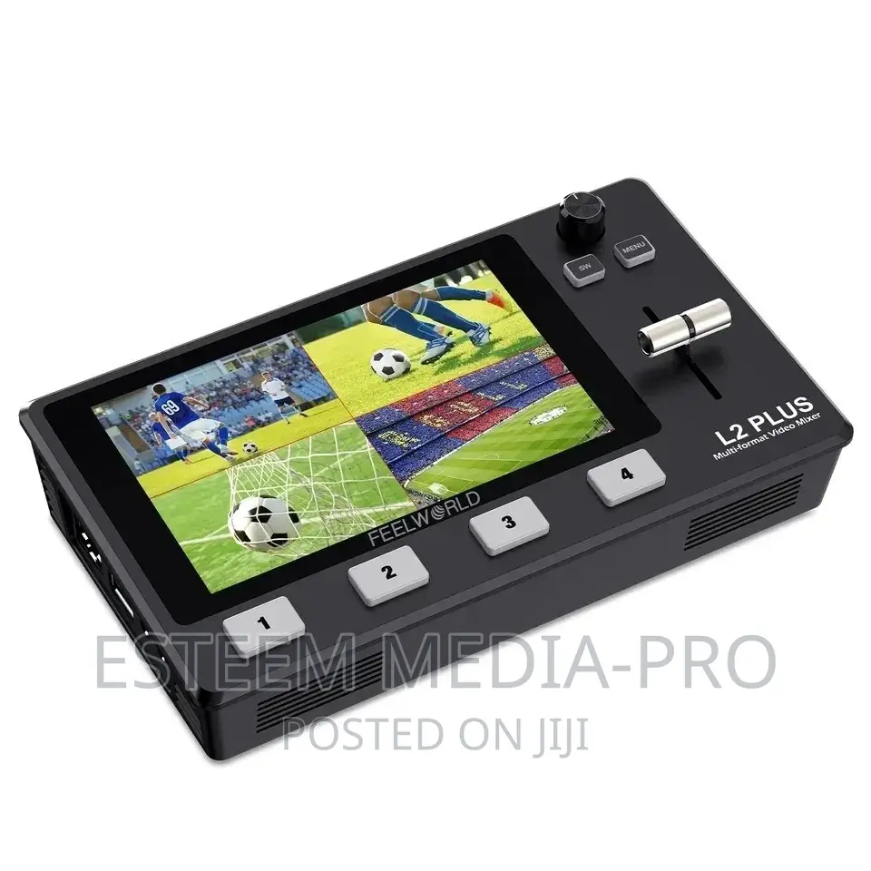 Feelworld L2 Plus Video Mixer Switcher 5.5" LCD PTZ Control