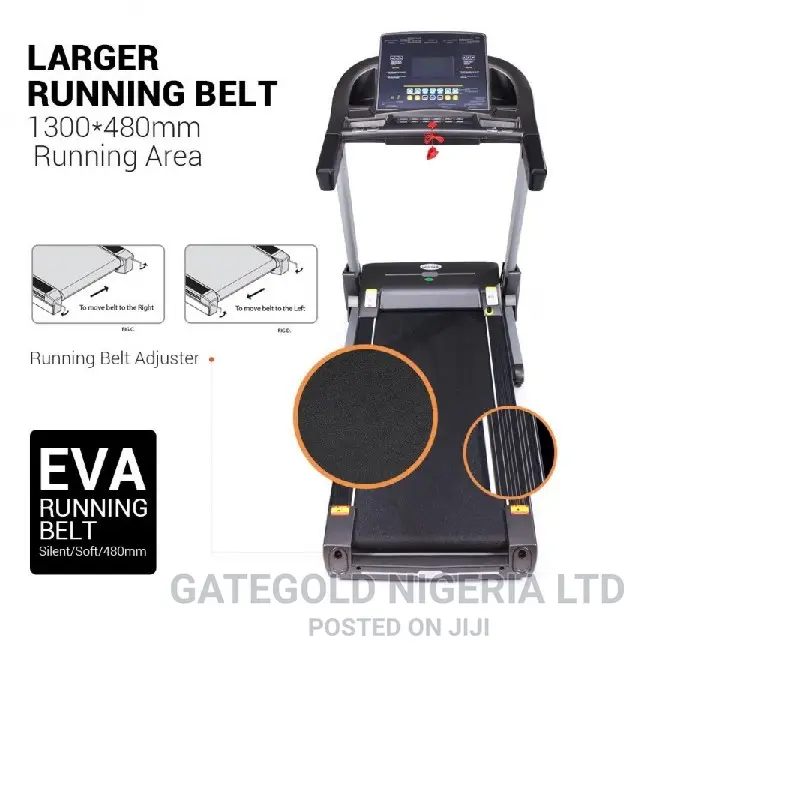 Technofitness Treadmill With Massager and Incline F60D