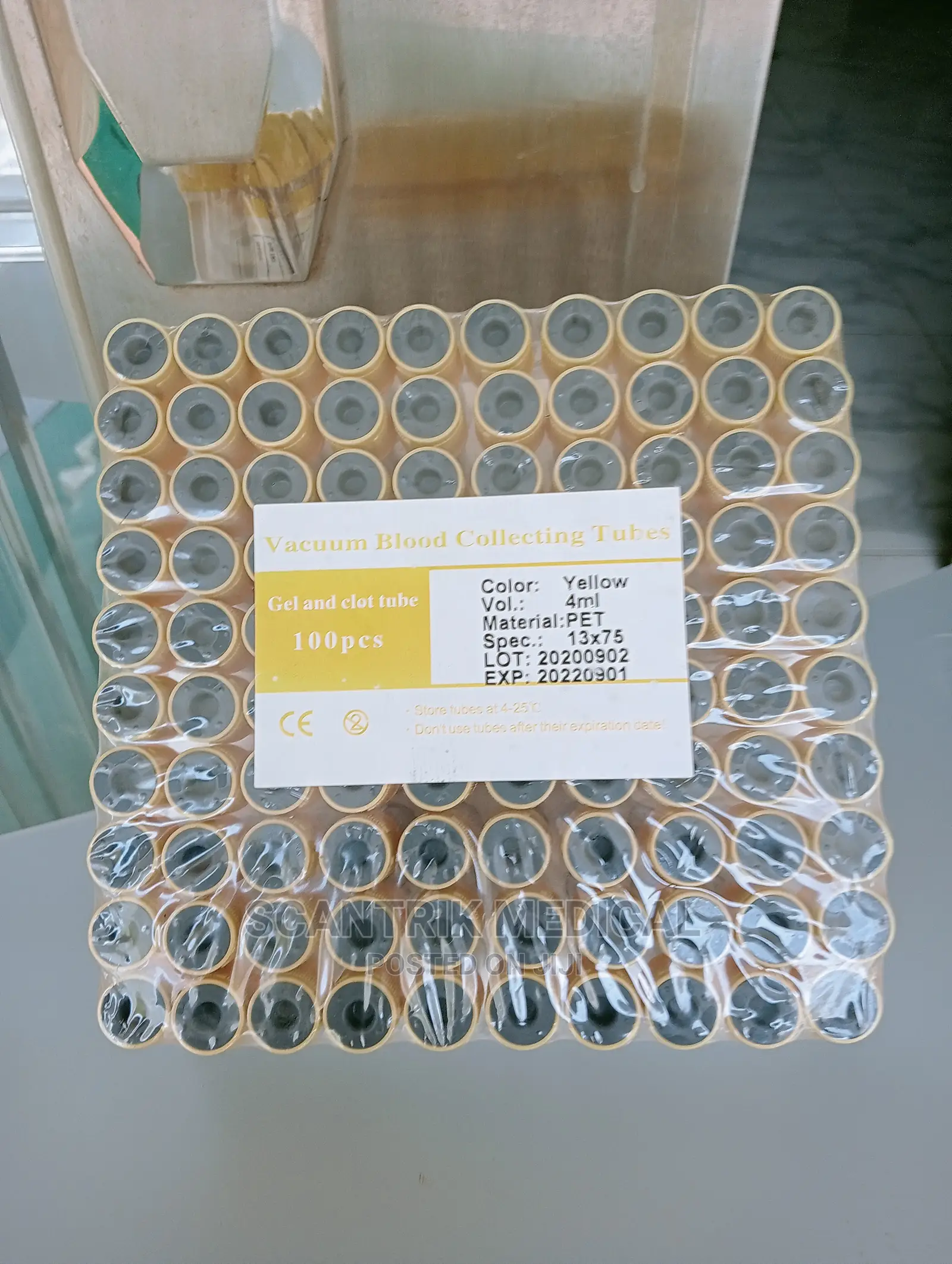 Hospital Gel and Clot Tube