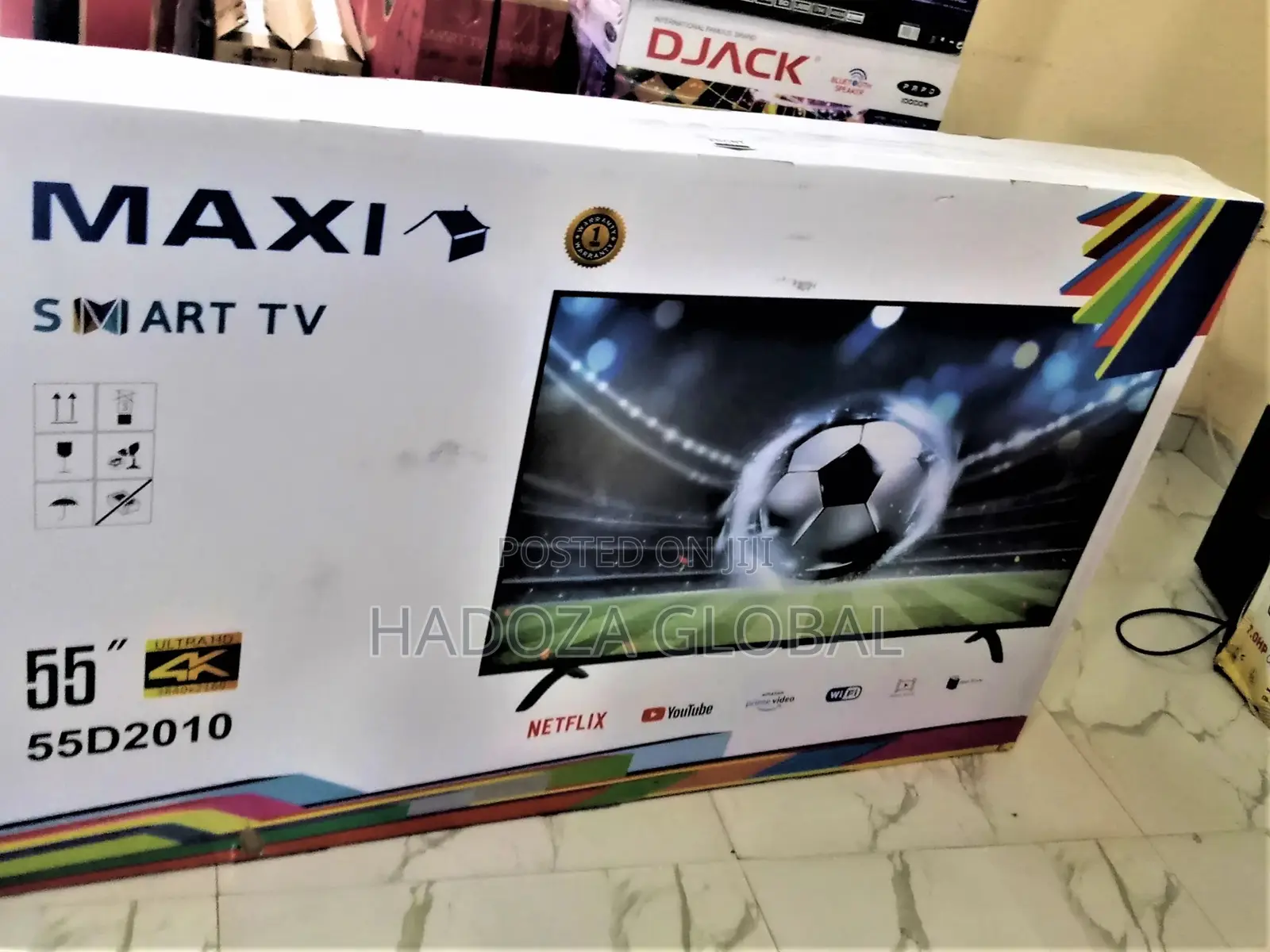 Maxi 55inches Hdmi,Wifi ,Smart TV