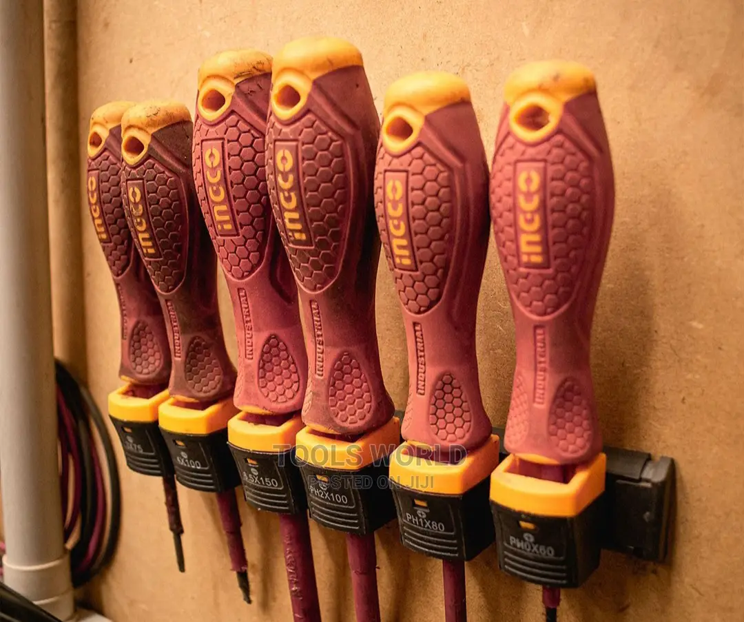 Set Of 6 Isolated Magnetic Screwdriver