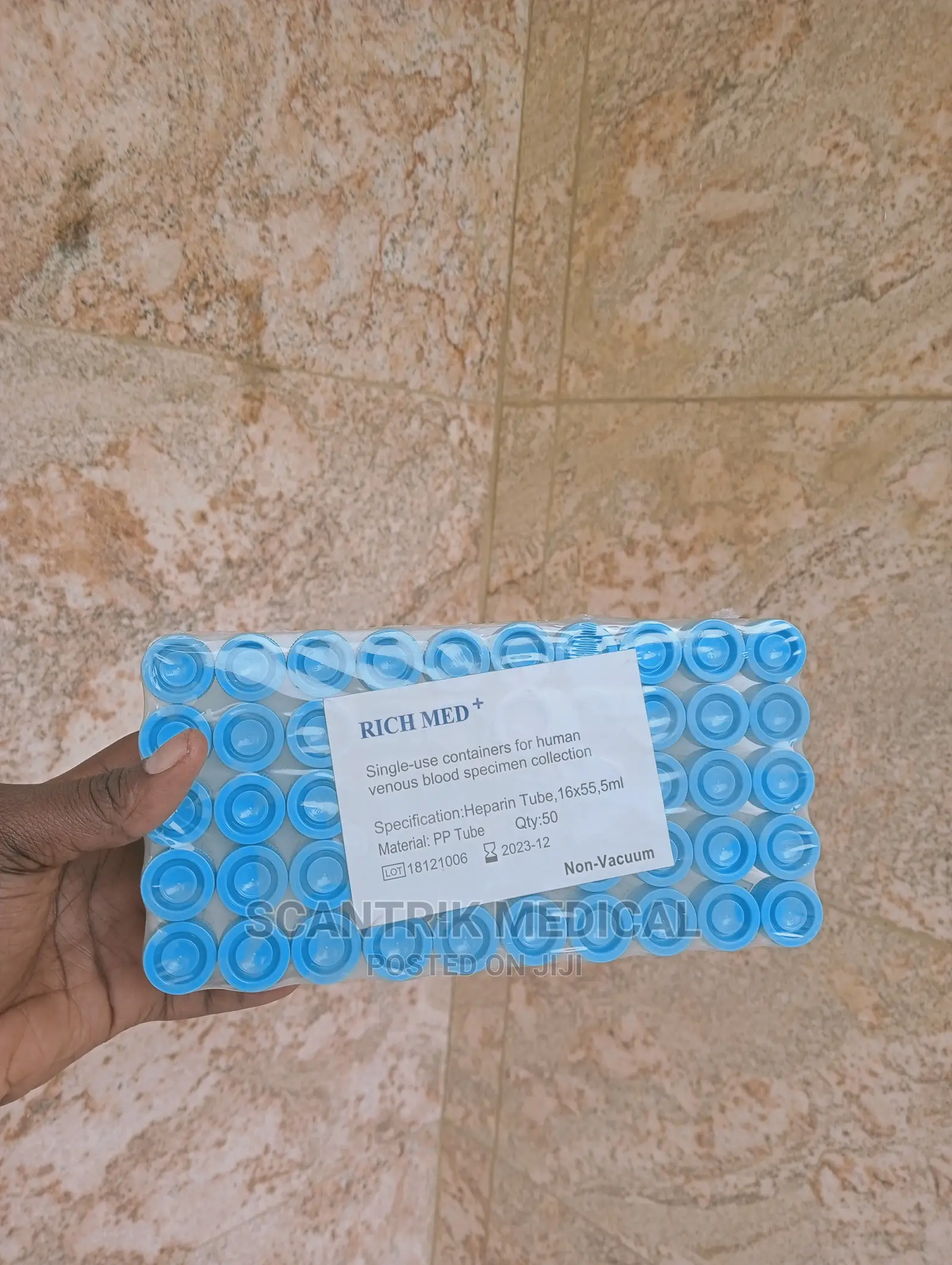 Heparin Tube Contains