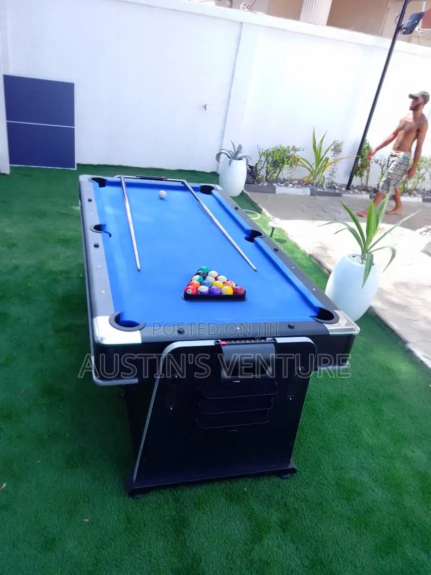Brand New 3in1snooker Table With Air Hockey And Table Tennis