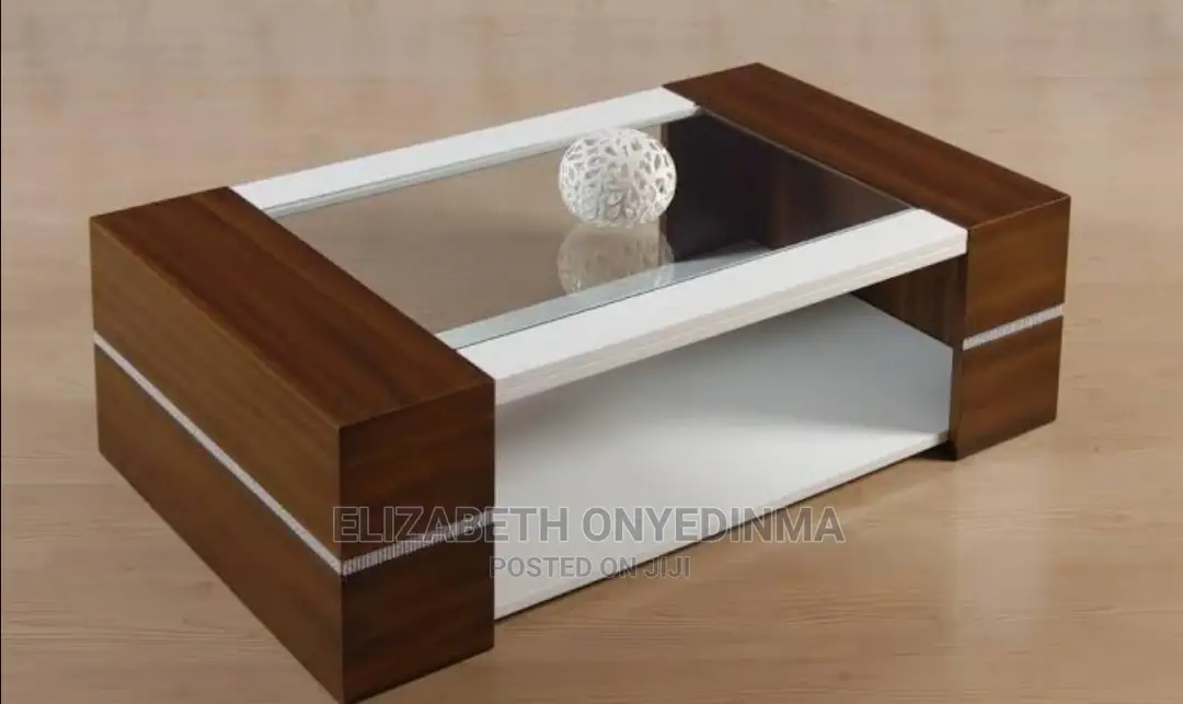 Center Table With Glass Top