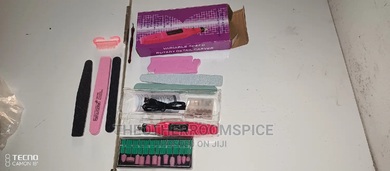 USB Electric Nail Drill Manicure Acrylic Polygel Trimmer