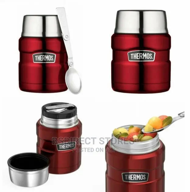 Genuine Thermos Stainless Steel Insulated King Food Flask
