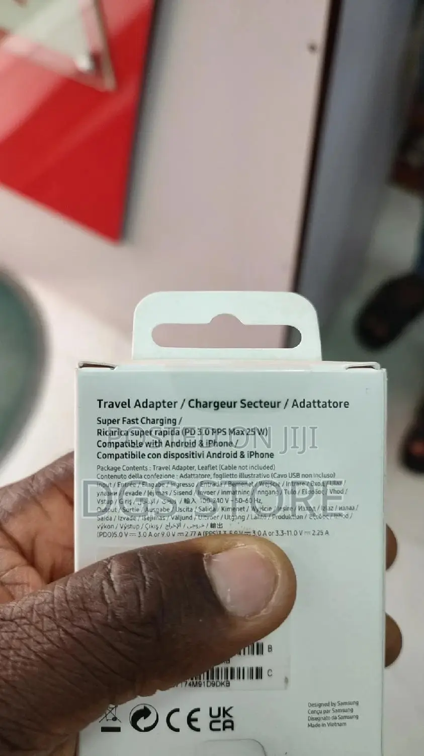 Samsung Charger 25w PD Adapter Charger