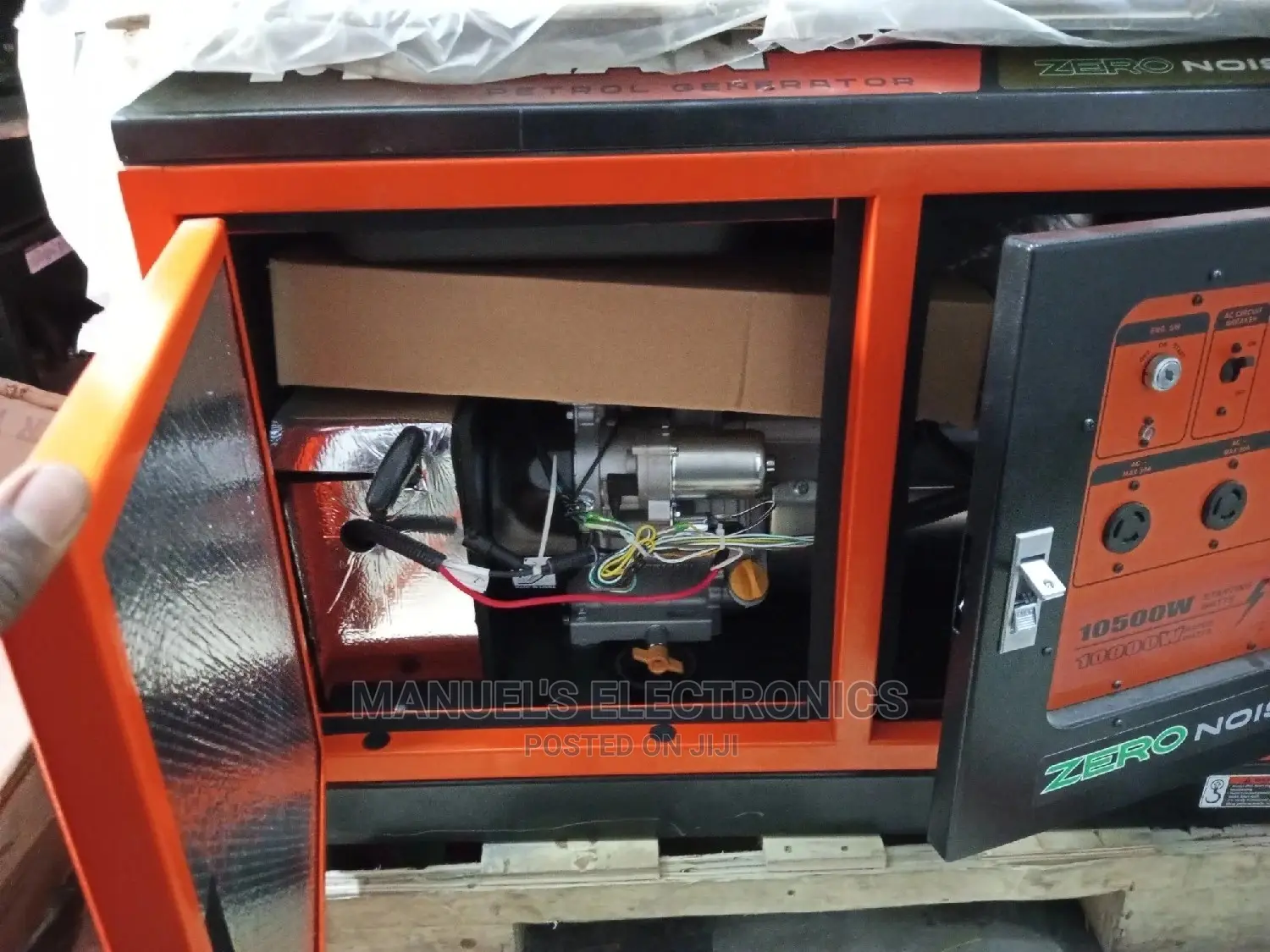 Zero Noise Firman Petrol Soundproof Generator Sps12000se