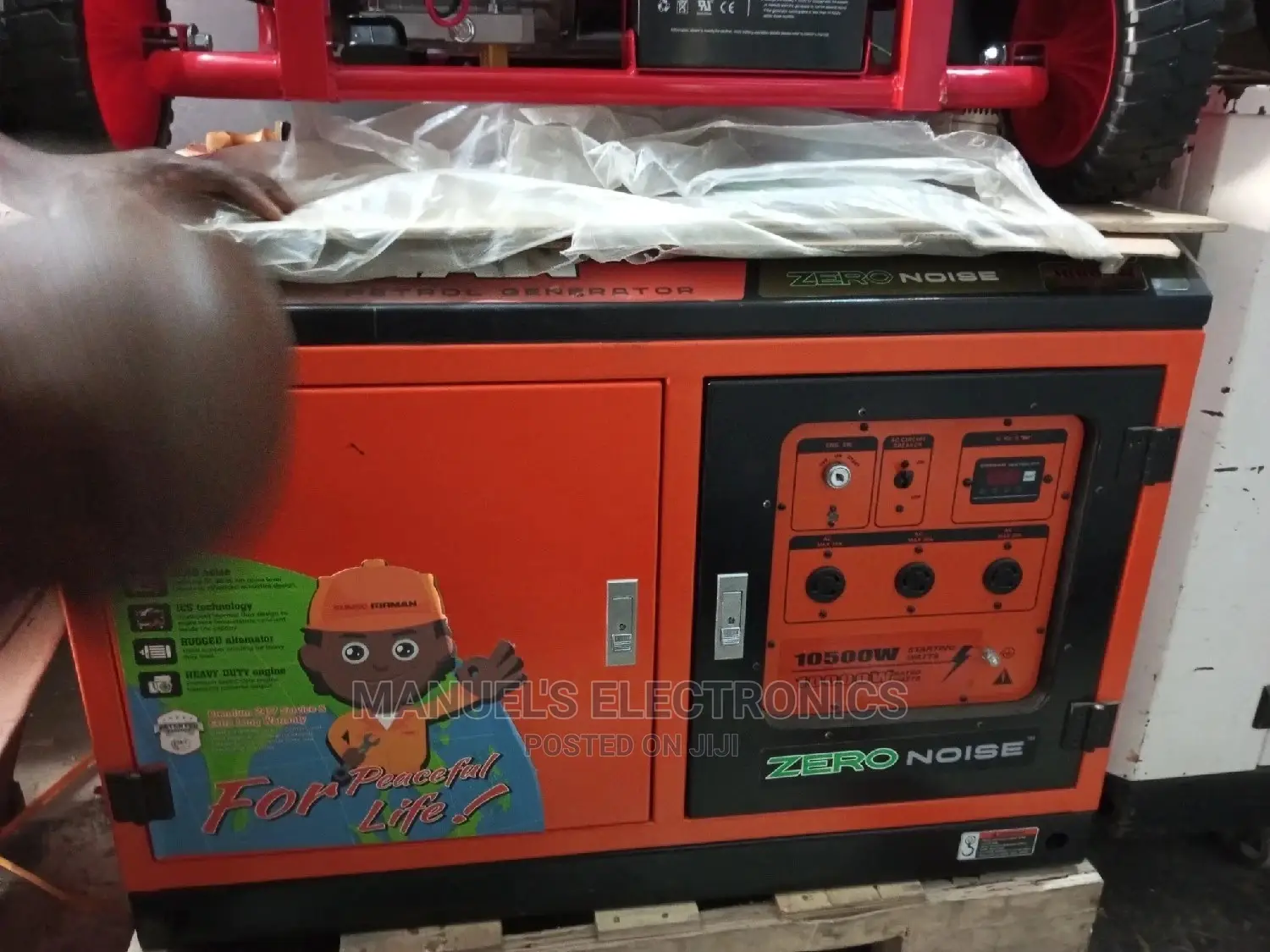 Zero Noise Firman Petrol Soundproof Generator Sps12000se
