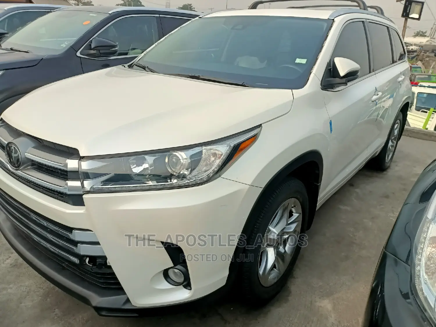 Toyota Highlander Limited 2019 White