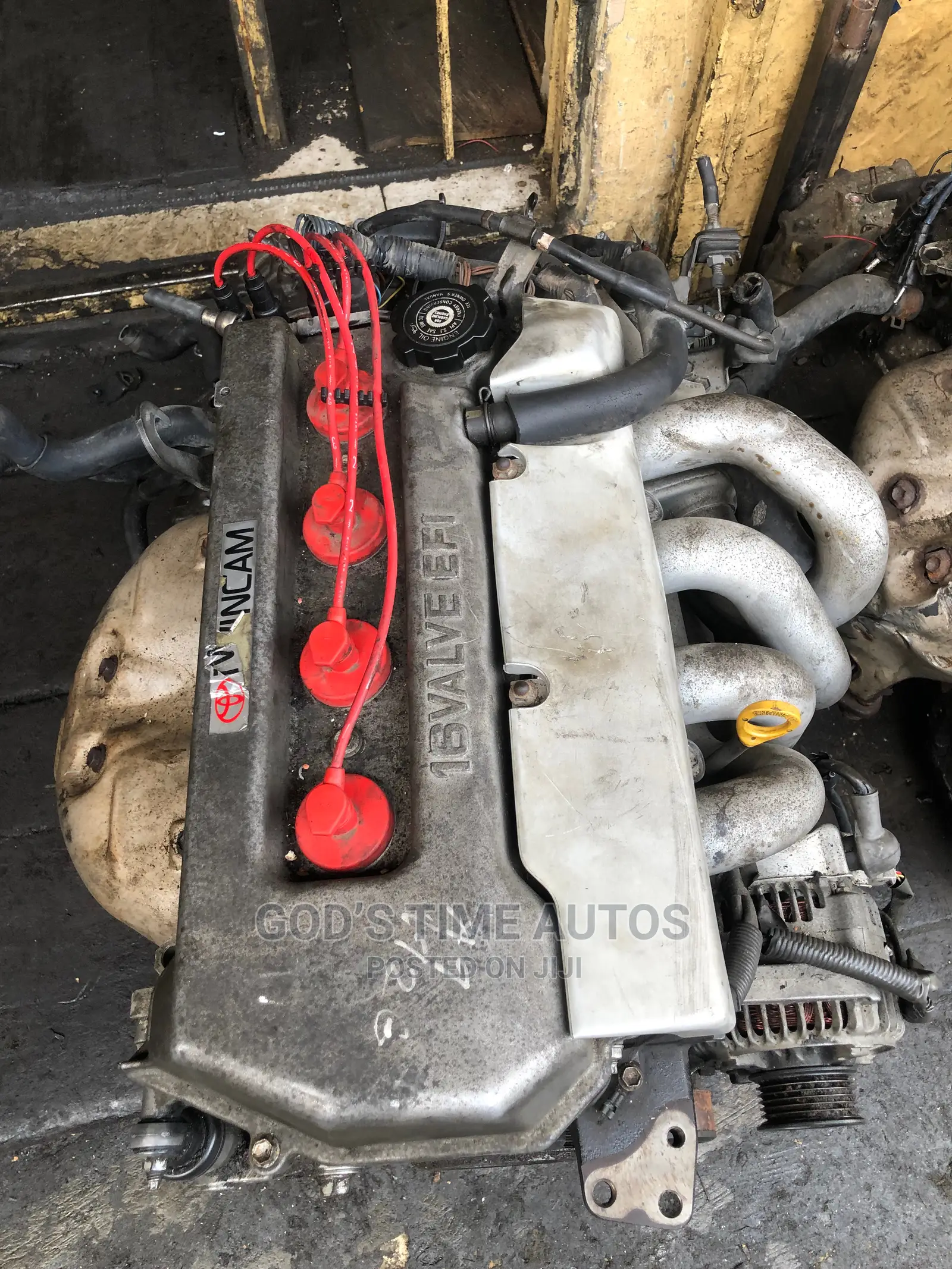 Toyota Corolla Engine 4plug Plugwire 1zz