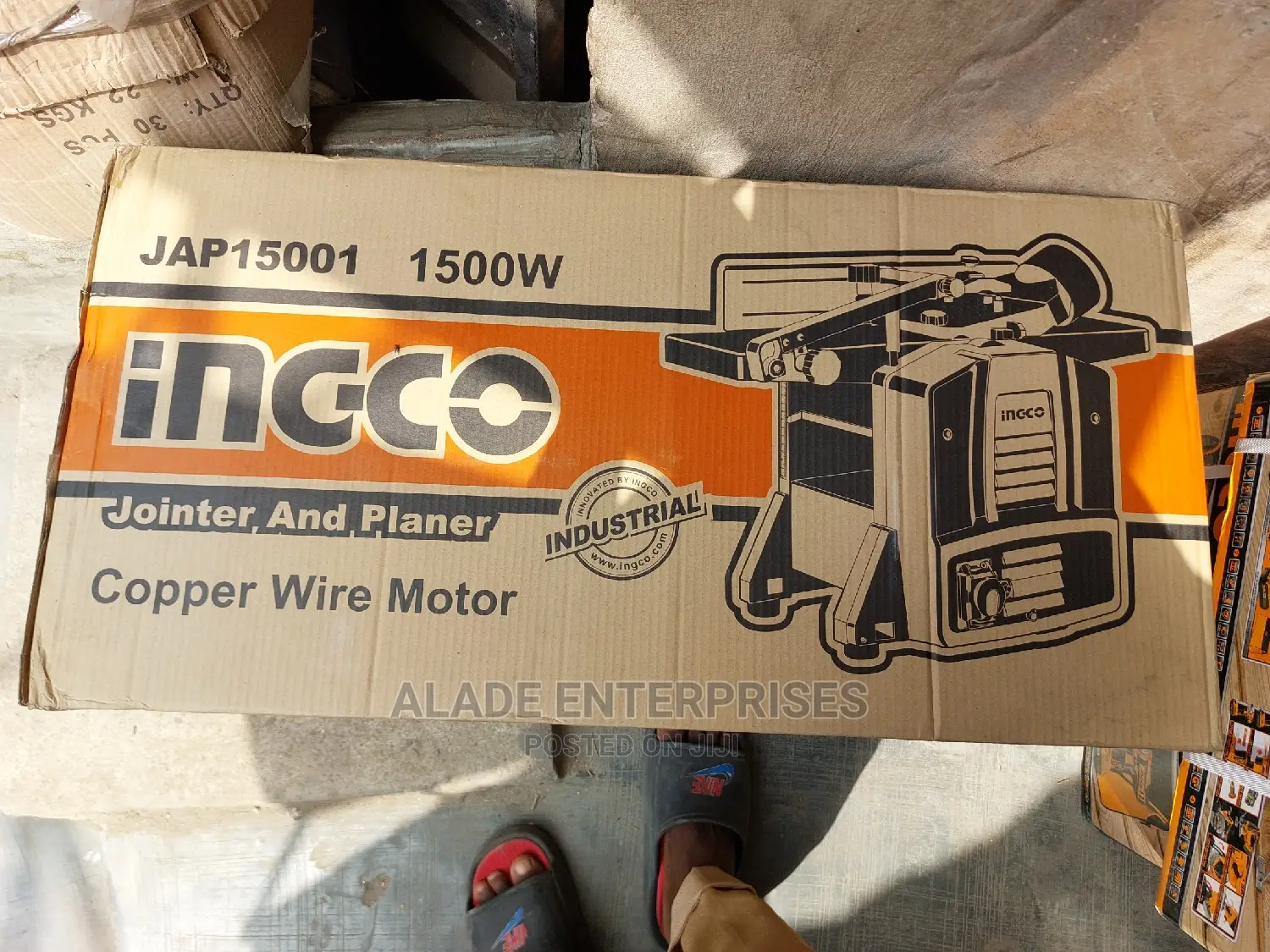 Ingco Jointer and Planner 1.500W (Tjpr15001)