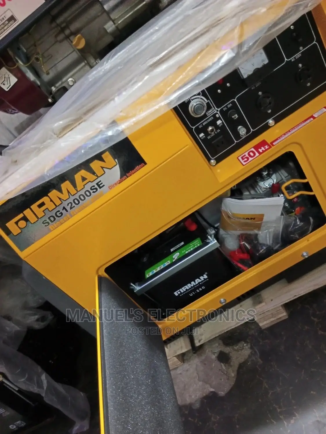 10kva Firman Diesel Soundproof Generator 100% Copper Coil