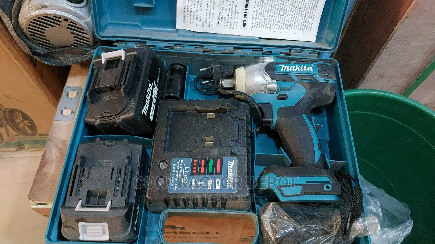 High Quality Cordless Makita Impact Wrench 1⁄2