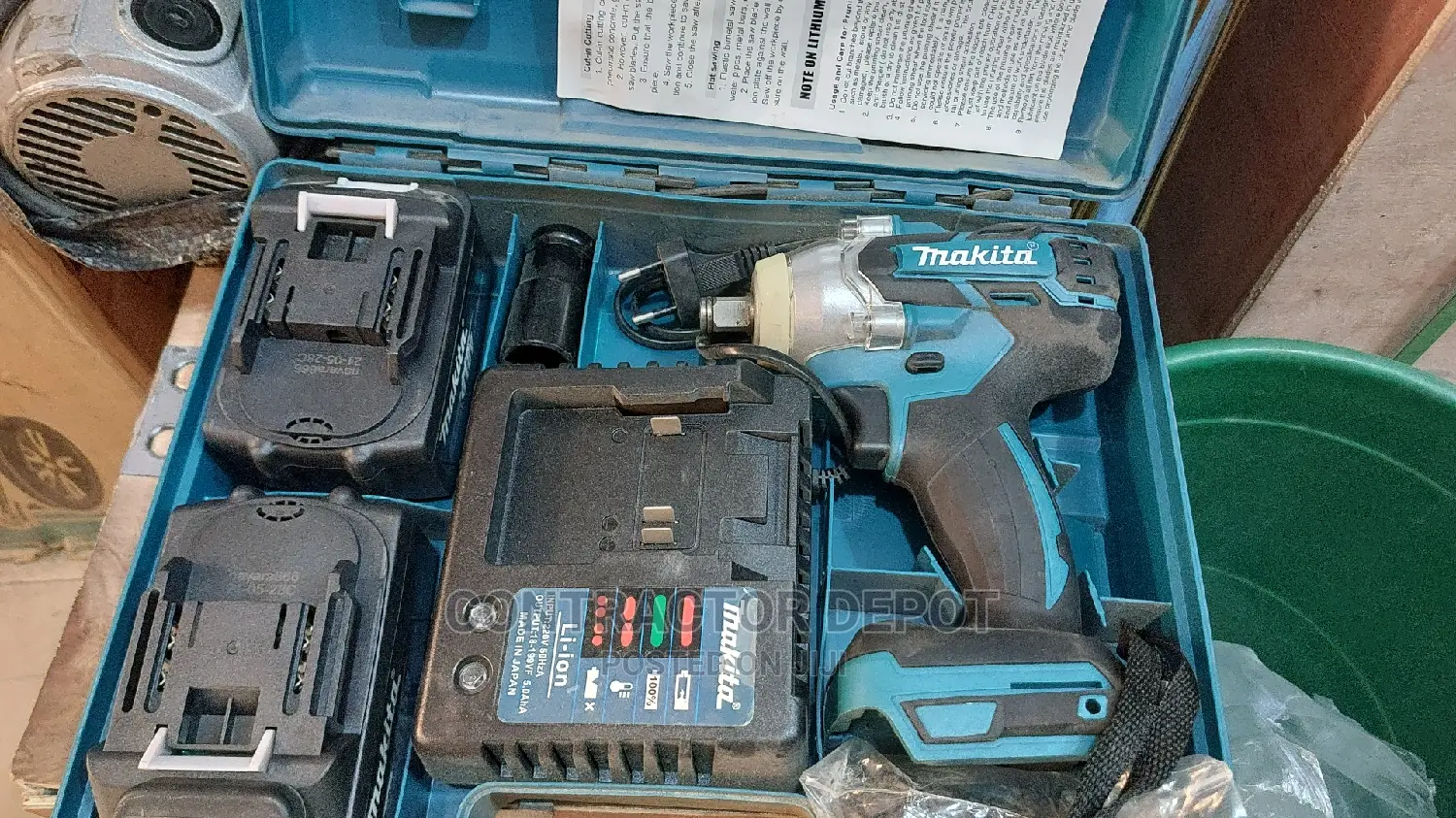 High Quality Cordless Makita Impact Wrench 1⁄2
