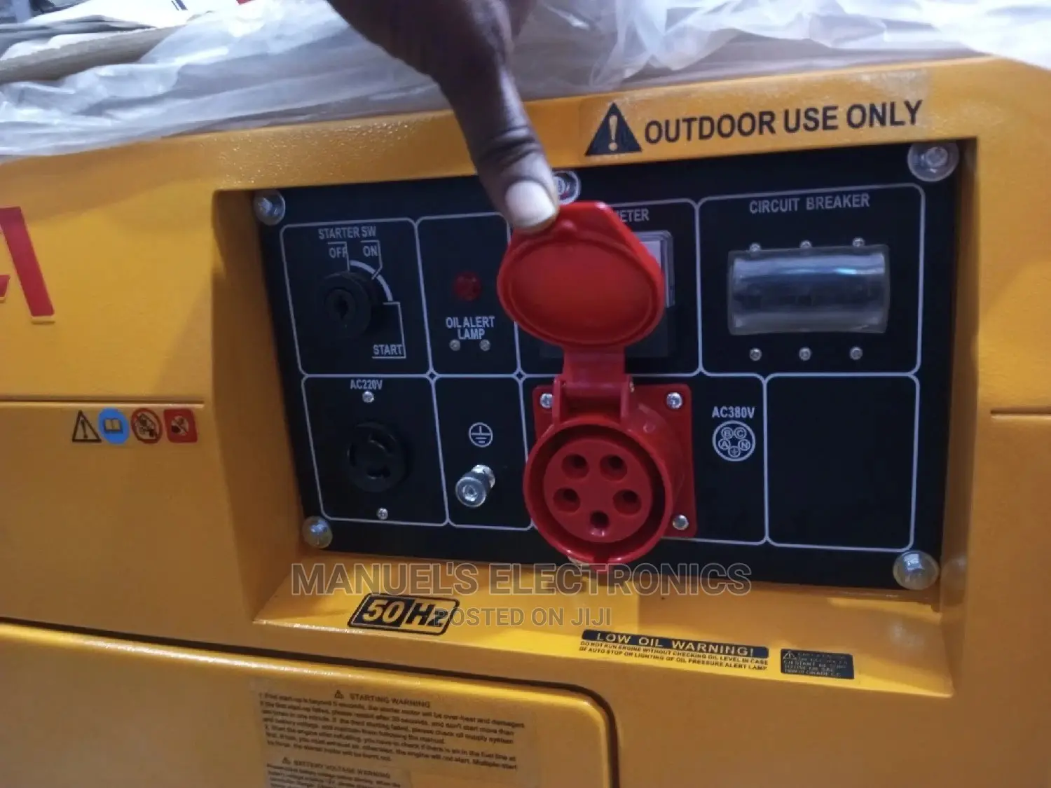 10kva Kama Three Phase Diesel Soundproof Generator 100% Copp