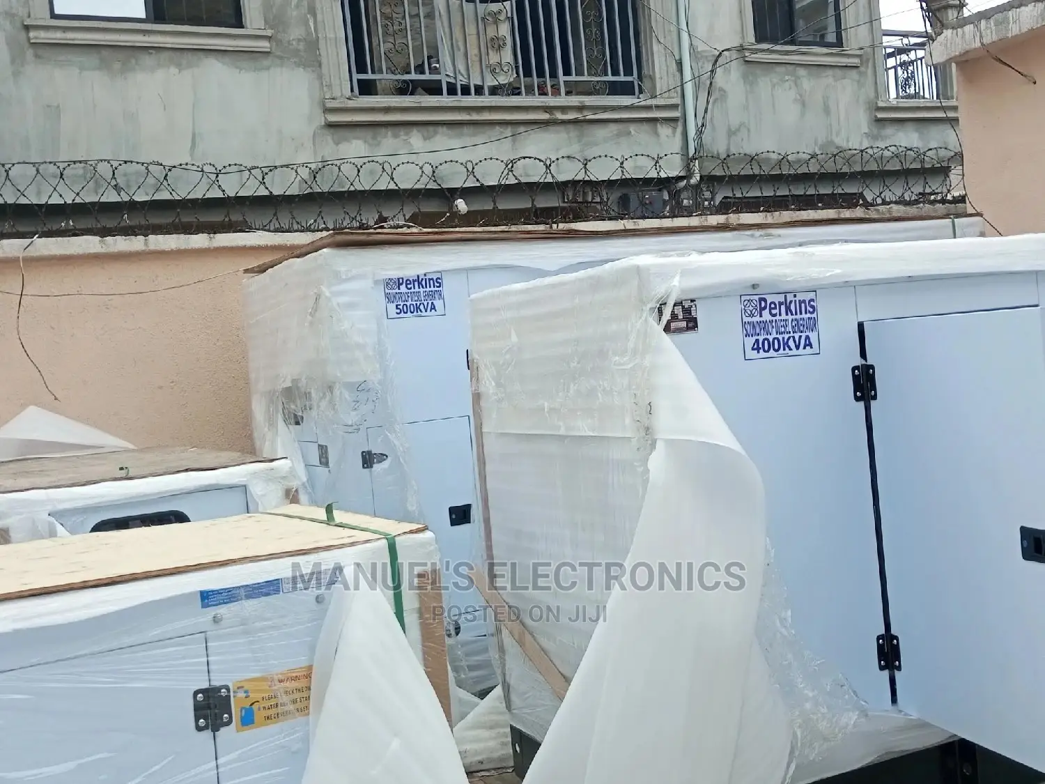 400kva Perkins Diesel Soundproof Generator 100% Copper Coil