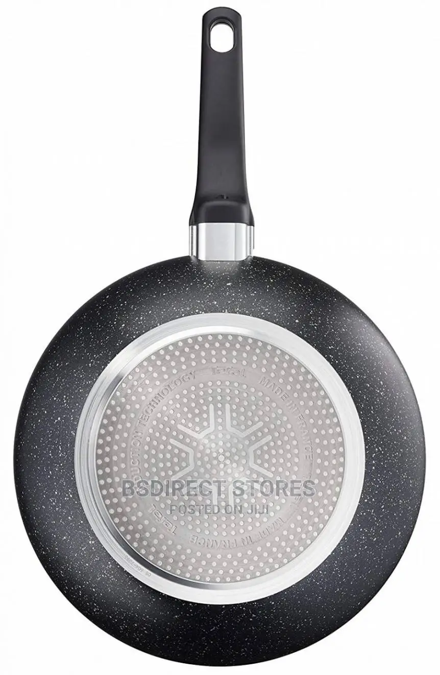 Tefal Everest Wok, Thermospot Aluminium Stone Effect 28cm