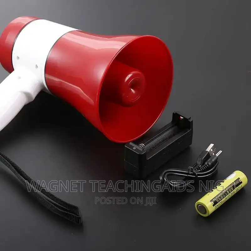 Portable Rechargeable Megaphone Speaker Withusb Bluetooth