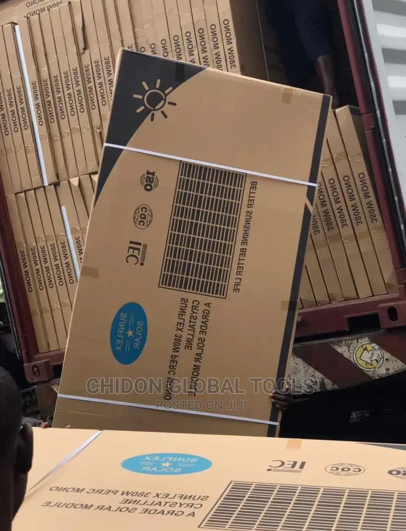Original Quality 380W Mono Crystalline Solar Panels. 