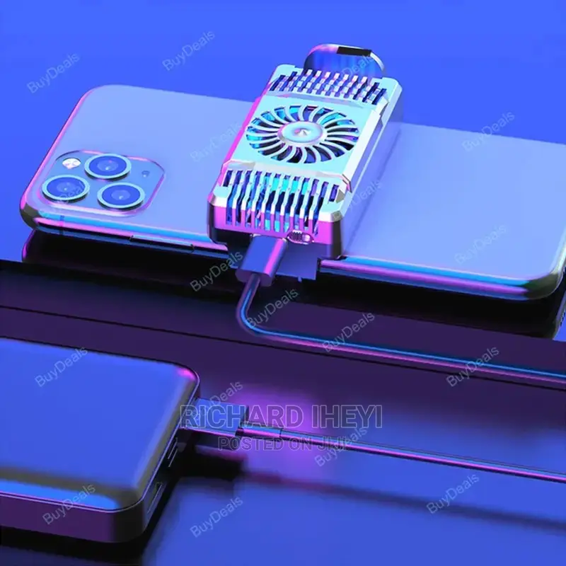 Mini Phone Radiator Cooling Fan Case