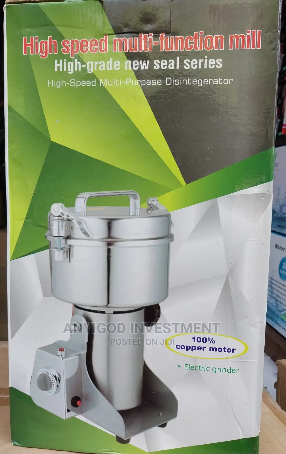 High Power Stone Grinder 1000grams Metals